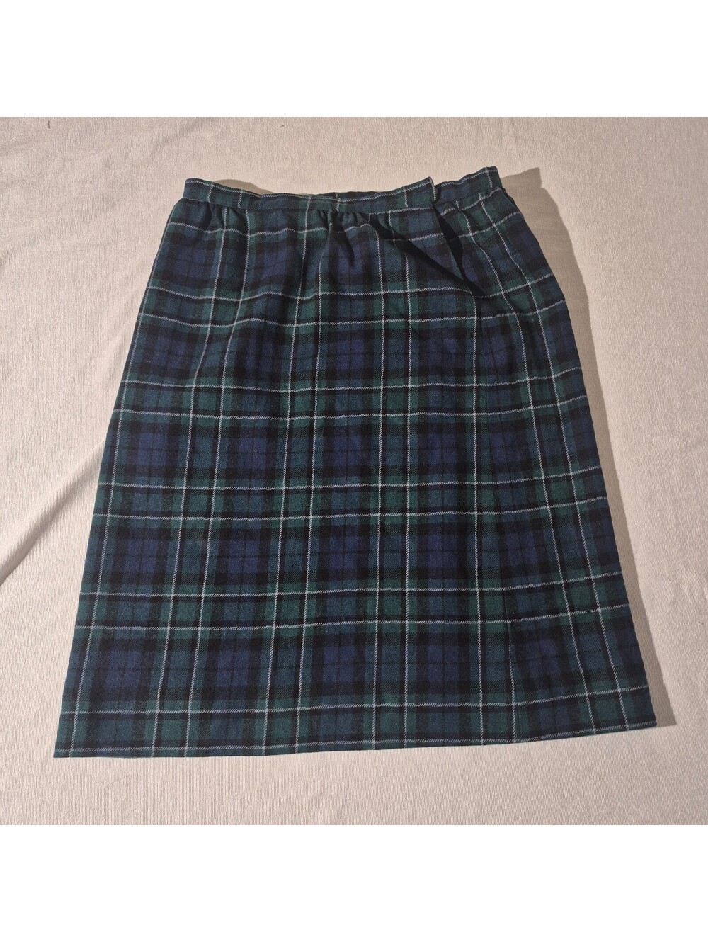 Vintage Pendleton Womens Wool Skirt Size 12 30x24 Tartan plaid skirt